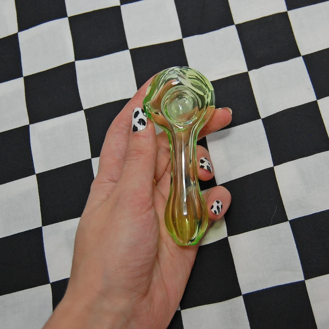 Shop Burning Love Green Jelly Pipe 6 Shop Burning Love Green Jelly Pipe