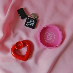 Burning Love Ash Trays Fresh Out Of Fucks Ash Tray