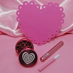 Burning Love Heart Grinder Accessories