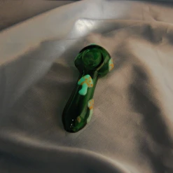 Burning Love Pipes Mushroom Bowl- Green