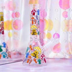 Burning Love Rainbow Mushroom Bong Bongs