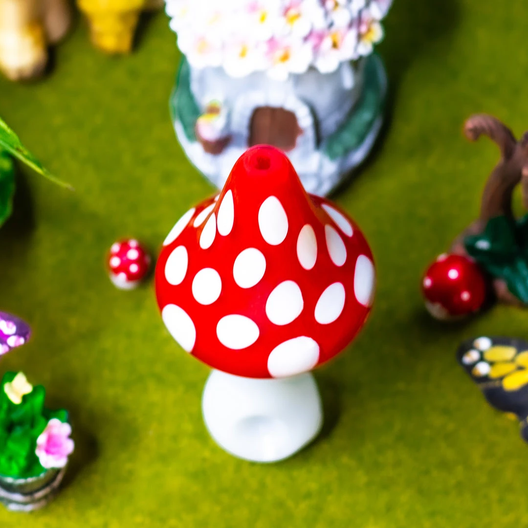 Burning Love Pipes Toadstool Mushroom Pipe 5 Burning Love Pipes Toadstool Mushroom Pipe