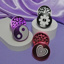 Burning Love Heart Grinder Accessories