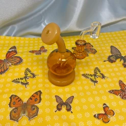 Burning Love That 70s Rig- Amber Bongs