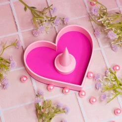 Burning Love Pink Heart Debowler Ash Tray Rolling Trays 19 Burning Love Pink Heart Debowler Ash Tray Rolling Trays
