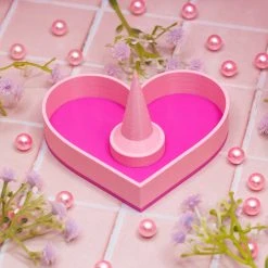 Burning Love Pink Heart Debowler Ash Tray Rolling Trays 13 Burning Love Pink Heart Debowler Ash Tray Rolling Trays
