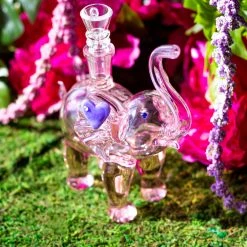 Burning Love Elephant Bong- Pink