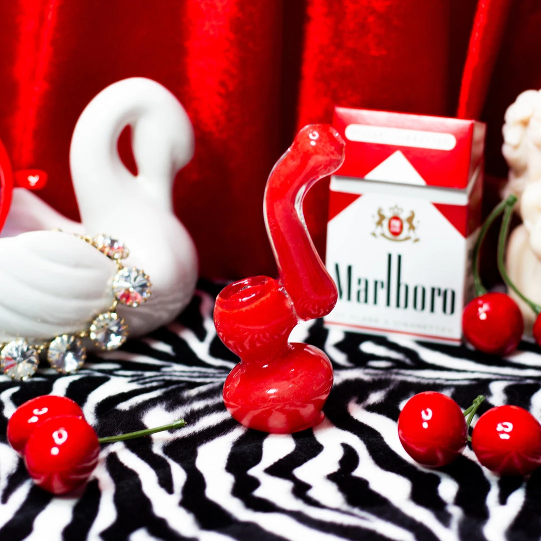 Burning Love Bubblers Mini Red Bubbler Burning Love Bubblers Mini Red Bubbler