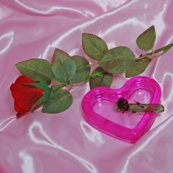 Burning Love Rose One Hitter Pipes