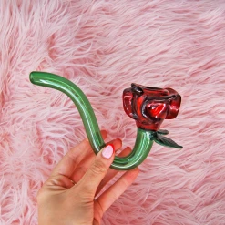 Burning Love Large Rose Pipe