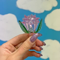 Shop Burning Love Accessories Slide- Pink Rose