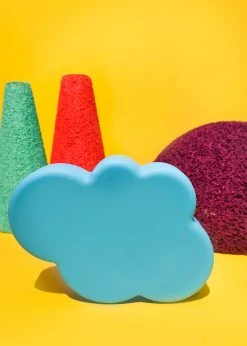 Burning Love Storage Cloud Silicone Container- Blue