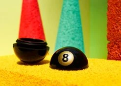 Burning Love 8 Ball Silicone Container Storage