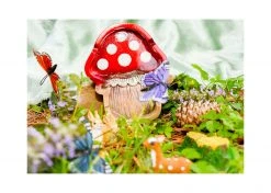 Burning Love Red Mushroom Ash Tray