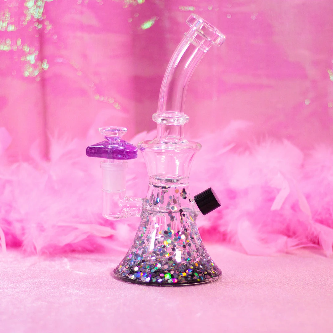 Burning Love Limited Too Bong- Holo Glitter 4 Burning Love Limited Too Bong- Holo Glitter
