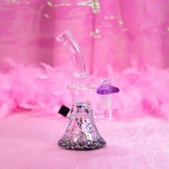 Burning Love Limited Too Bong- Holo Glitter