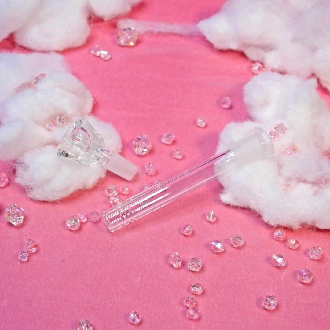 Burning Love Bongs Ice Ice Baby Water Pipe- Periwinkle 7 Burning Love Bongs Ice Ice Baby Water Pipe- Periwinkle