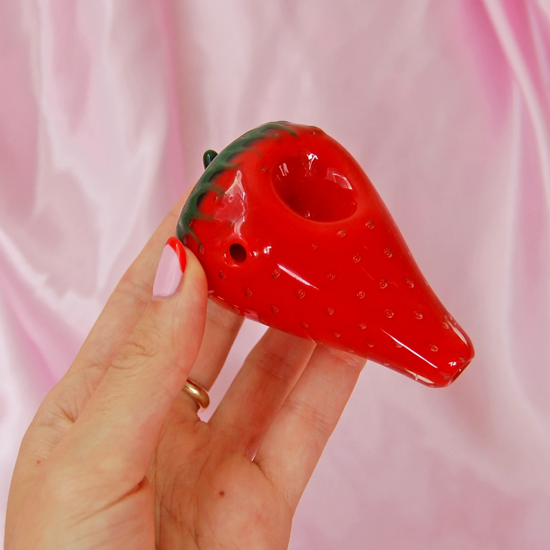 Burning Love Strawberry Fruit Pipe 3 Burning Love Strawberry Fruit Pipe