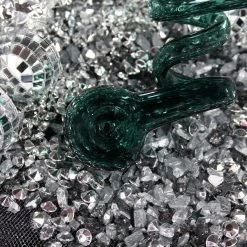 Shop Burning Love Vortex Pipe- Teal