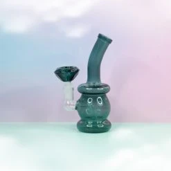 Burning Love Diamond In The Rough Water Pipe- Teal 10 Burning Love Diamond In The Rough Water Pipe- Teal