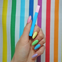 Burning Love Lighters Blue Two Tone Queue Stick Lighter