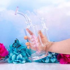 Burning Love Whirly Girl- Pink Bongs