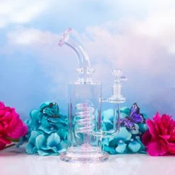 Burning Love Whirly Girl- Pink Bongs