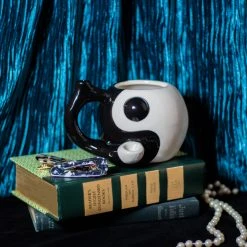 Shop Burning Love Pipes Yin Yang Wake N Bake Mug Pipe