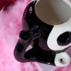Shop Burning Love Pipes Yin Yang Wake N Bake Mug Pipe