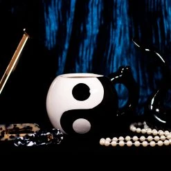 Shop Burning Love Pipes Yin Yang Wake N Bake Mug Pipe